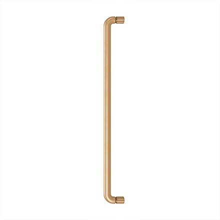 Atlas Homewares [A6049-WB] Die Cast Zinc Appliance/Door Pull Handle - Amplify Series - Warm Brass Finish - 18" C/C - 18 11/16" L