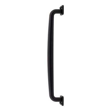 Atlas Homewares [A547-BL] Die Cast Zinc Appliance Pull Handle - Benning Series - Matte Black Finish - 12&quot; C/C - 13 1/2&quot; L