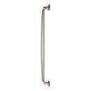 Atlas Homewares [A548-BRN] Die Cast Zinc Appliance Pull Handle - Benning Series - Brushed Nickel Finish - 18&quot; C/C - 19 1/2&quot; L