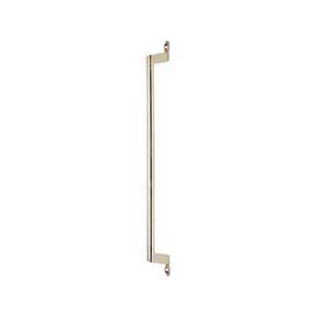 Atlas Homewares [A307-PN] Die Cast Zinc Appliance/Door Pull Handle - Bradbury Series - Polished Nickel Finish - 18" C/C - 21 1/16" L