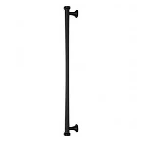 Atlas Homewares [445-BL] Die Cast Zinc Appliance/Door Pull Handle - Browning Series - Matte Black Finish - 18" C/C - 20 1/8" L