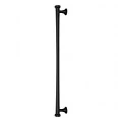 Atlas Homewares [445-BL] Die Cast Zinc Appliance/Door Pull Handle - Browning Series - Matte Black Finish - 18&quot; C/C - 20 1/8&quot; L