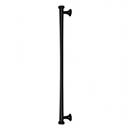 Atlas Homewares [445-BL] Die Cast Zinc Appliance/Door Pull Handle - Browning Series - Matte Black Finish - 18" C/C - 20 1/8" L