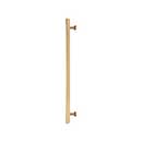 Atlas Homewares [446-WB] Die Cast Zinc Appliance/Door Pull Handle - Conga Series - Warm Brass Finish - 18" C/C - 21 5/8" L