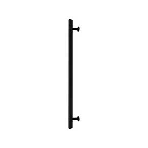 Atlas Homewares [446-BL] Die Cast Zinc Appliance/Door Pull Handle - Conga Series - Matte Black Finish - 18" C/C - 21 5/8" L