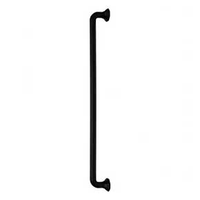 Atlas Homewares [451-BL] Die Cast Zinc Appliance/Door Pull Handle - Elizabeth Series - Matte Black Finish - 18" C/C - 19 5/16" L