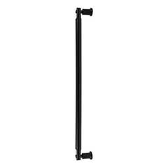 Atlas Homewares [A989-BL] Die Cast Zinc Appliance/Door Pull Handle - Everitt Series - Matte Black Finish - 18" C/C - 19" L