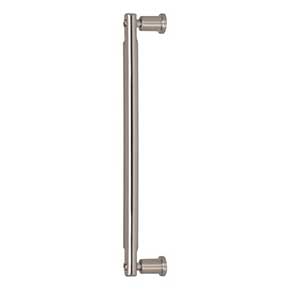 Atlas Homewares [A988-BRN] Die Cast Zinc Appliance/Door Pull Handle - Everitt Series - Brushed Nickel Finish - 12" C/C - 13" L