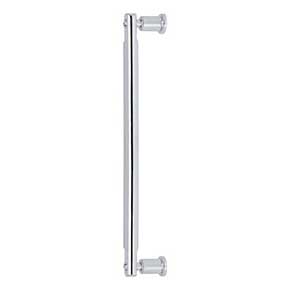 Atlas Homewares [A988-CH] Die Cast Zinc Appliance/Door Pull Handle - Everitt Series - Polished Chrome Finish - 12" C/C - 13" L