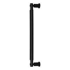 Atlas Homewares [A988-BL] Die Cast Zinc Appliance/Door Pull Handle - Everitt Series - Matte Black Finish - 12&quot; C/C - 13&quot; L