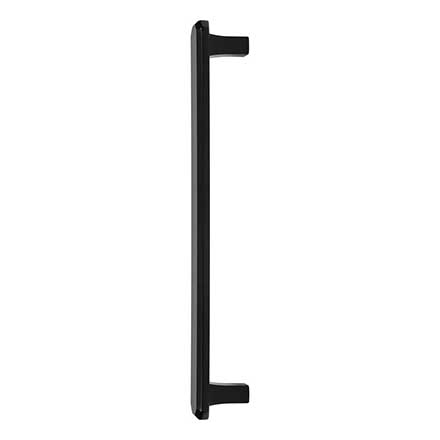 Atlas Homewares [A6077-BL] Die Cast Zinc Appliance/Door Pull Handle - Fielding Series - Matte Black Finish - 12" C/C - 13 3/4" L