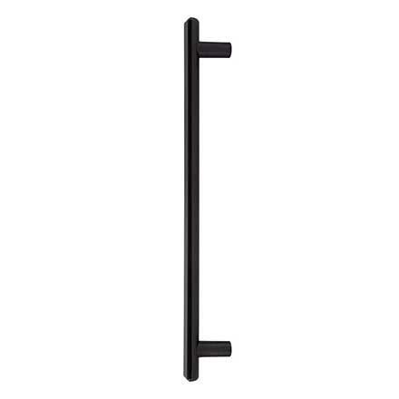 Atlas Homewares [A6038-BL] Die Cast Zinc Appliance/Door Pull Handle - Finderne Series - Matte Black Finish - 12" C/C - 14 1/2" L
