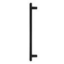Atlas Homewares [A6038-BL] Die Cast Zinc Appliance/Door Pull Handle - Finderne Series - Matte Black Finish - 12" C/C - 14 1/2" L
