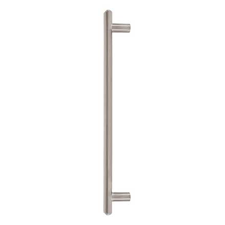 Atlas Homewares [A6038-BRN] Die Cast Zinc Appliance/Door Pull Handle - Finderne Series - Brushed Nickel Finish - 12" C/C - 14 1/2" L