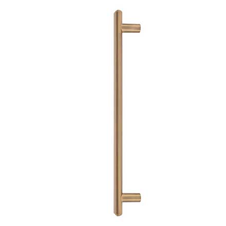 Atlas Homewares [A6038-WB] Die Cast Zinc Appliance/Door Pull Handle - Finderne Series - Warm Brass Finish - 12" C/C - 14 1/2" L
