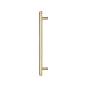 Atlas Homewares [A958-WB] Die Cast Zinc Appliance/Door Pull Handle - Griffith Series - Warm Brass Finish - 12" C/C - 15 1/4" L