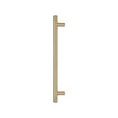 Atlas Homewares [A958-WB] Die Cast Zinc Appliance/Door Pull Handle - Griffith Series - Warm Brass Finish - 12&quot; C/C - 15 1/4&quot; L