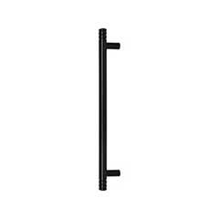 Atlas Homewares [A958-BL] Die Cast Zinc Appliance/Door Pull Handle - Griffith Series - Matte Black Finish - 12&quot; C/C - 15 1/4&quot; L