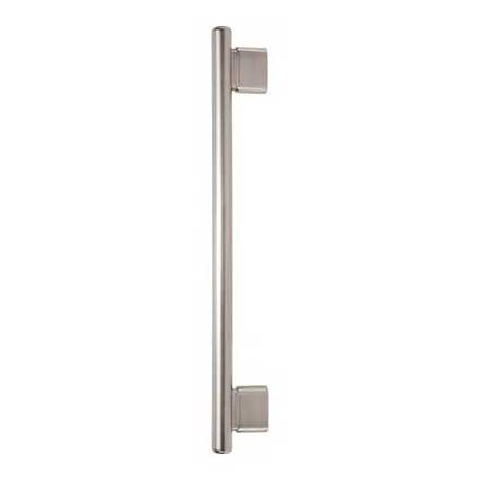 Atlas Homewares [A518-BRN] Die Cast Zinc Appliance Pull Handle - Holloway Series - Brushed Nickel Finish - 12&quot; C/C - 15&quot; L