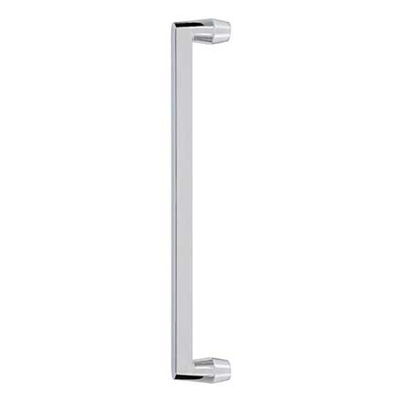 Atlas Homewares [A6057-CH] Die Cast Zinc Appliance/Door Pull Handle - Lannis Series - Polished Chrome Finish - 12" C/C - 12 15/16" L
