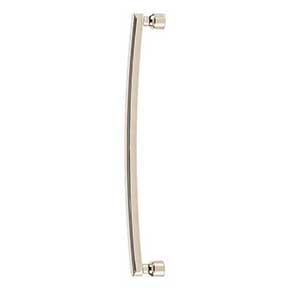 Atlas Homewares [A686-PN] Die Cast Zinc Appliance/Door Pull Handle - Lennox Series - Polished Nickel Finish - 12" C/C - 12 3/4" L