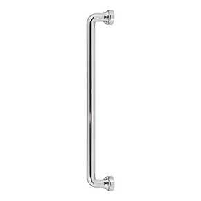 Atlas Homewares [A646-CH] Die Cast Zinc Appliance/Door Pull Handle - Malin Series - Polished Chrome Finish - 12" C/C - 13 1/16" L
