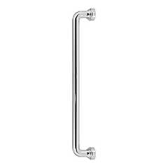 Atlas Homewares [A646-CH] Die Cast Zinc Appliance/Door Pull Handle - Malin Series - Polished Chrome Finish - 12&quot; C/C - 13 1/16&quot; L