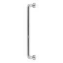 Atlas Homewares [A646-CH] Die Cast Zinc Appliance/Door Pull Handle - Malin Series - Polished Chrome Finish - 12" C/C - 13 1/16" L