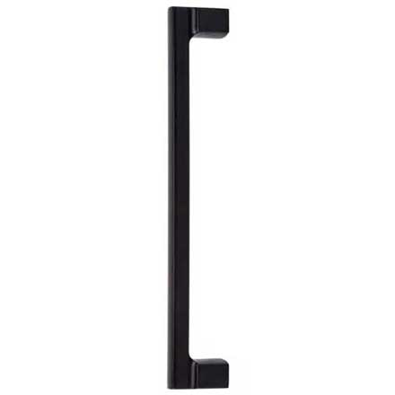 Atlas Homewares [A529-BL] Die Cast Zinc Appliance Pull Handle - Reeves Series - Matte Black Finish - 18" C/C - 19" L