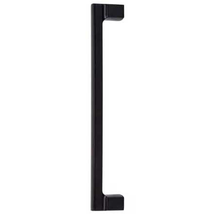 Atlas Homewares [A528-BL] Die Cast Zinc Appliance Pull Handle - Reeves Series - Matte Black Finish - 12&quot; C/C - 13&quot; L