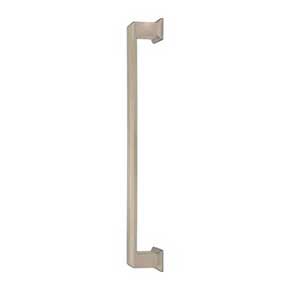 Atlas Homewares [A669-BRN] Die Cast Zinc Appliance/Door Pull Handle - Sweetbriar Lane Series - Brushed Nickel Finish - 12" C/C - 13 1/8" L