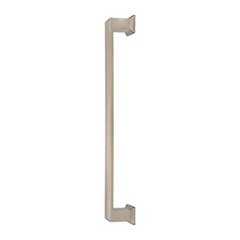 Atlas Homewares [A669-BRN] Die Cast Zinc Appliance/Door Pull Handle - Sweetbriar Lane Series - Brushed Nickel Finish - 12&quot; C/C - 13 1/8&quot; L