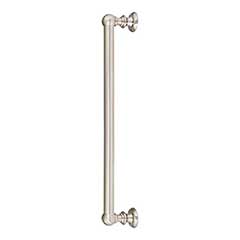 Atlas Homewares [A616-BRN] Die Cast Zinc Appliance/Door Pull Handle - Victoria Series - Brushed Nickel Finish - 12&quot; C/C - 13 1/4&quot; L