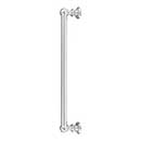 Atlas Homewares [A616-CH] Die Cast Zinc Appliance/Door Pull Handle - Victoria Series - Polished Chrome Finish - 12" C/C - 13 1/4" L