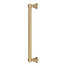 Atlas Homewares [A616-WB] Die Cast Zinc Appliance/Door Pull Handle - Victoria Series - Warm Brass Finish - 12&quot; C/C - 13 1/4&quot; L