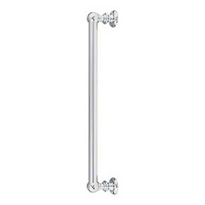 Atlas Homewares [A617-CH] Die Cast Zinc Appliance/Door Pull Handle - Victoria Series - Polished Chrome Finish - 18" C/C - 19 1/4" L
