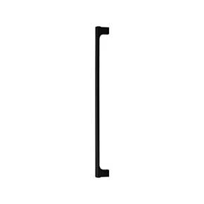 Atlas Homewares [A659-BL] Die Cast Zinc Appliance/Door Pull Handle - Whittier Series - Matte Black Finish - 18" C/C - 18 7/8" L