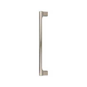  Atlas Homewares [A658-BRN] Die Cast Zinc Appliance/Door Pull Handle - Whittier Series - Brushed Nickel Finish - 12" C/C - 12 7/8" L