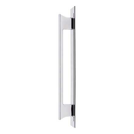 Atlas Homewares [A6008-CH] Die Cast Zinc Appliance Pull Handle - Zander Series - Polished Chrome Finish - 12" C/C - 13 3/4" L