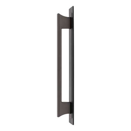 Atlas Homewares [A6008-SL] Die Cast Zinc Appliance Pull Handle - Zander Series - Slate Finish - 12" C/C - 13 3/4" L