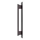 Atlas Homewares [A6008-SL] Die Cast Zinc Appliance Pull Handle - Zander Series - Slate Finish - 12&quot; C/C - 13 3/4&quot; L