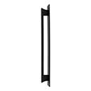 Atlas Homewares [A6009-BL] Die Cast Zinc Appliance Pull Handle - Zander Series - Matte Black Finish - 18&quot; C/C - 19 5/8&quot; L