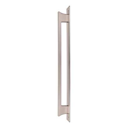 Atlas Homewares [A6009-BRN] Die Cast Zinc Appliance Pull Handle - Zander Series - Brushed Nickel Finish - 18&quot; C/C - 19 5/8&quot; L