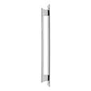Atlas Homewares [A6009-CH] Die Cast Zinc Appliance Pull Handle - Zander Series - Polished Chrome Finish - 18&quot; C/C - 19 5/8&quot; L