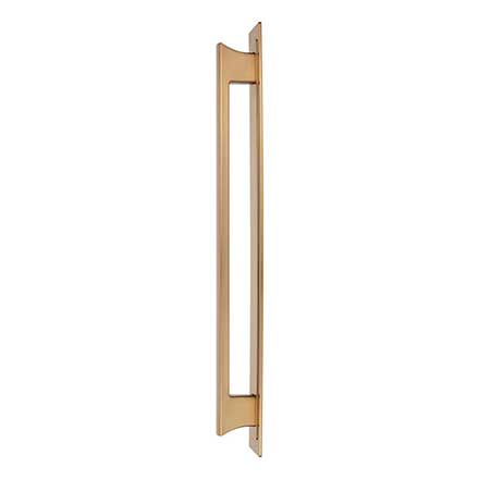 Atlas Homewares [A6009-WB] Die Cast Zinc Appliance Pull Handle - Zander Series - Warm Brass Finish - 18&quot; C/C - 19 5/8&quot; L