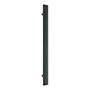 Atlas Homewares [AP01-BL] Die Cast Zinc Appliance/Door Pull Handle - Primitive Series - Matte Black Finish - 14&quot; C/C - 18&quot; L