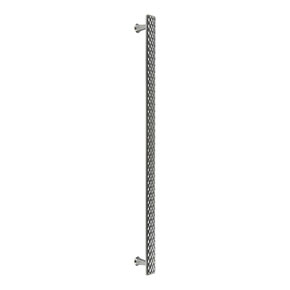 Atlas Homewares [AP09-BRN] Die Cast Zinc Appliance/Door Pull Handle - Mandalay Series - Brushed Nickel Finish - 18" C/C - 19 5/8" L