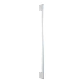 Atlas Homewares [AP12-CH] Die Cast Zinc Appliance/Door Pull Handle - Thin Square Series - Polished Chrome Finish - 18" C/C - 20" L