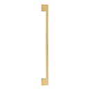 Atlas Homewares [AP12-FG] Die Cast Zinc Appliance/Door Pull Handle - Thin Square Series - French Gold Finish - 18&quot; C/C - 20&quot; L