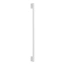 Atlas Homewares [AP12-WG] Die Cast Zinc Appliance/Door Pull Handle - Thin Square Series - High White Gloss Finish - 18&quot; C/C - 20&quot; L